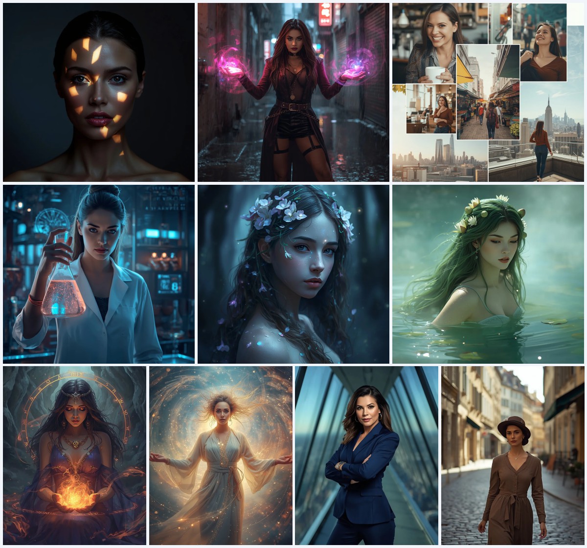 Best 10 AI Prompts for Cute Girls with Pigtails and Energetic Outdoor Activities | Festive prompt