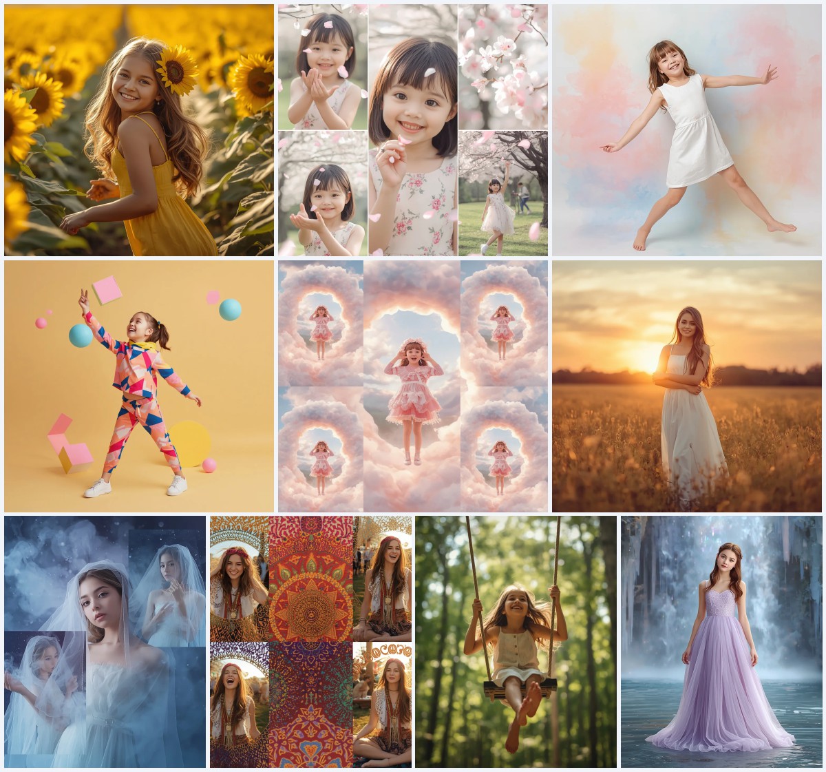 New 10 AI Prompts for Charming Girls Painting a Scenic Landscape Outdoors | chatgpt prompt examples