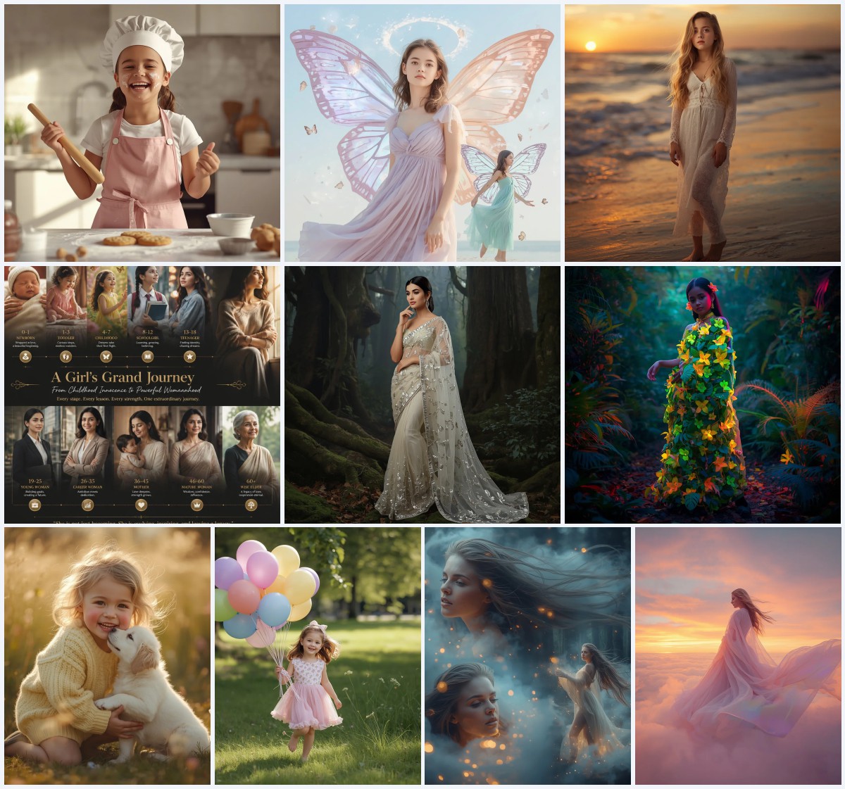 New 10 AI Prompts for Confident Girls in Stylish Overalls for Casual Chic | prompt for Gemini AI girl in kurti