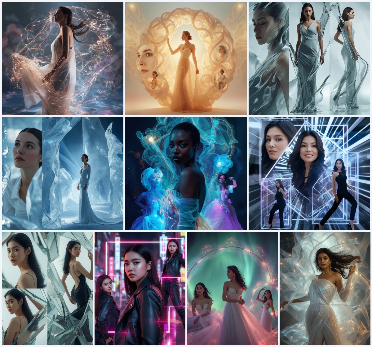 New 10 AI Prompts for Instagram Models with Fashion-Forward Poses and Clean Backgrounds | desi girl ai prompt
