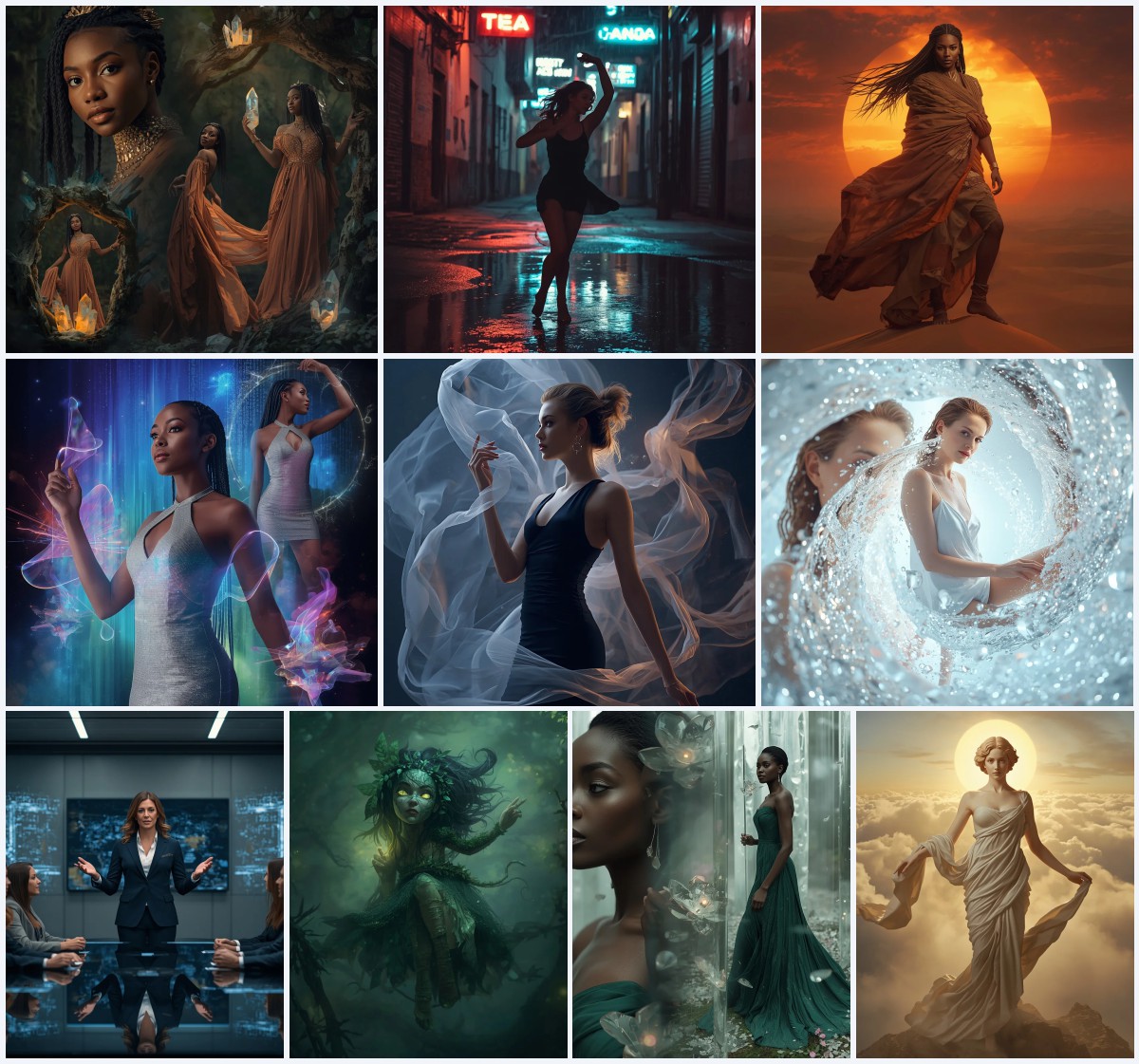Top 10 AI Prompts for Elegant Women’s Portraits with Soft Lighting and Candid Moments | prompt gemini ai