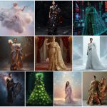 Top 10 Beautiful Floral Saree AI Image Prompts for Garden Photoshoots | prompt for traditional look for couple