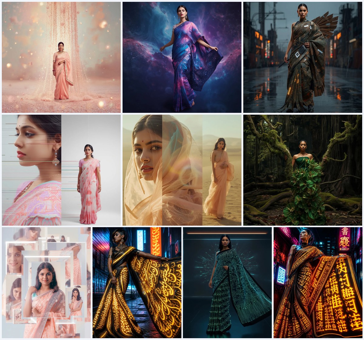 Top 10 Exquisite Red Bridal Saree AI Image Prompts for Traditional Wedding Photography | cute prompt for girls in saree in english