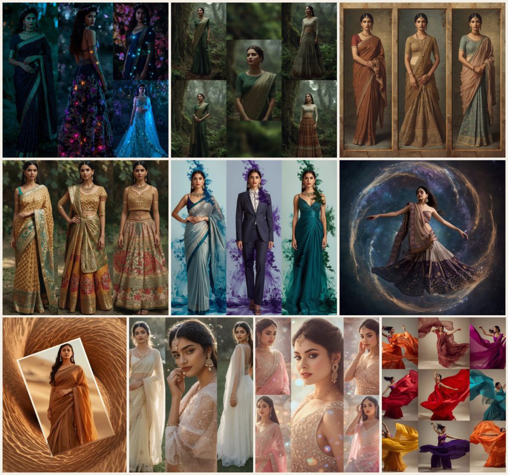 New 10 Desi Saree AI Prompts for Authentic Everyday Indian Life